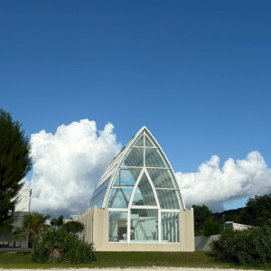 海側から見たチャペルです。|743781さんの太陽が彩る自然の教会の写真(2541199)