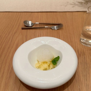 箸休めのデザートです。|743781さんの太陽が彩る自然の教会の写真(2541181)