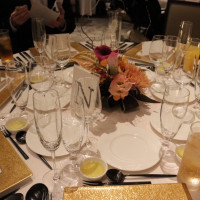 ゲストテーブルの装花