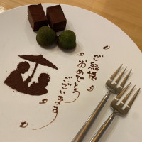 下見時に頂いたデザート
