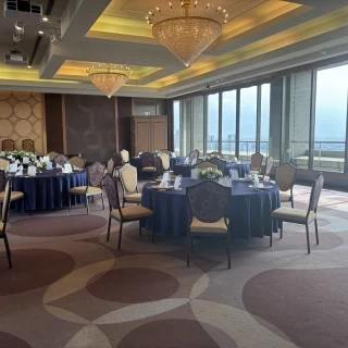 最上階の披露宴会場