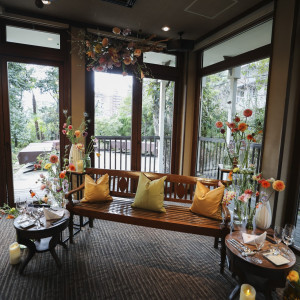新郎新婦の席|744000さんのTHE GARDEN PLACE SOSHUEN（ザ・ガーデン・プレイス 蘇州園）の写真(2411350)