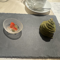 抹茶のケーキです。