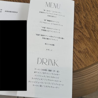 メニュー表