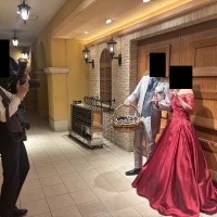 出口側での見送り