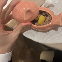 締めの赤飯