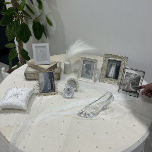 待合スペースの装飾|744047さんのアルカンシエル横浜 luxemariage（アルカンシエルグループ）の写真(2411543)