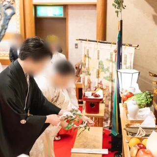 挙式の様子