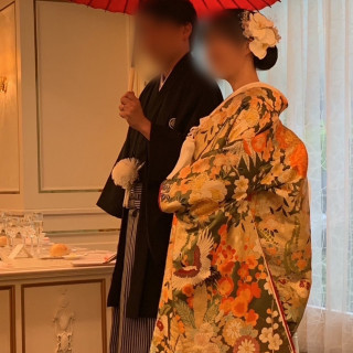 お色直し後再入場