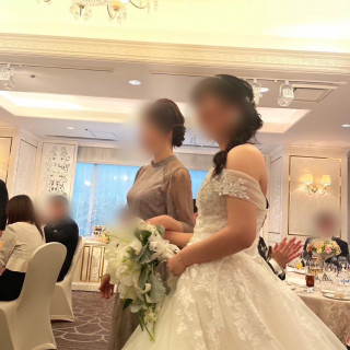 新婦退場