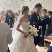 新郎新婦退場