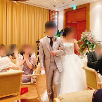 新郎新婦入場