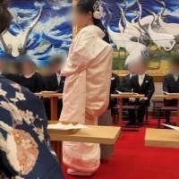 新郎新婦入場