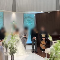 挙式会場の様子