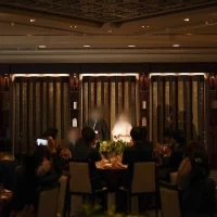 新郎新婦入場後の様子