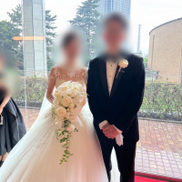 挙式会場前のスペース
