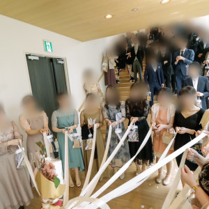 ブーケプルズの様子|744062さんのセンティール・ラ・セゾン千秋公園の写真(2414721)
