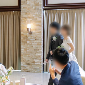 新郎新婦入場|744062さんのセンティール・ラ・セゾン千秋公園の写真(2414716)