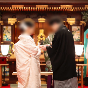 挙式の様子|744062さんのホテル雅叙園東京の写真(2415285)