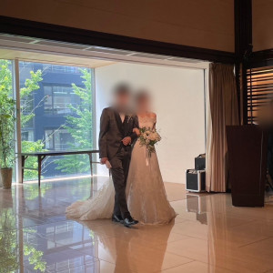 新郎新婦入場|744062さんのセンティール・ラ・セゾン千秋公園の写真(2414718)