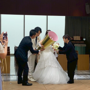 演出、クラッカー|744079さんのホテルアークリッシュ豊橋の写真(2538659)