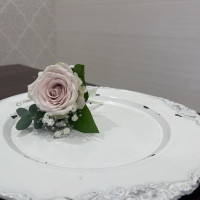 新郎コサージュ