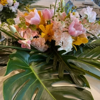 テーブル装花