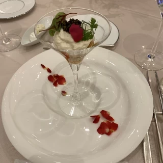 試食で食べた前菜