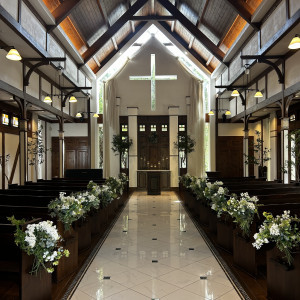 一目惚れしたチャペル|744151さんのOrange Vert（オランジュ：ベール）●BRASSグループの写真(2573439)