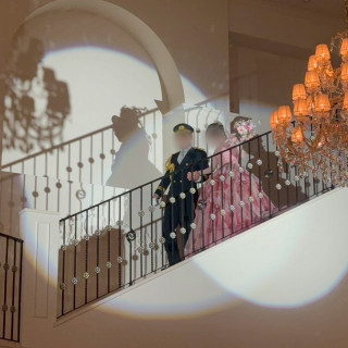 大階段からの入場