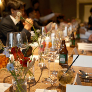 camelさんのお花を外注。お任せでとても鮮やかになりました