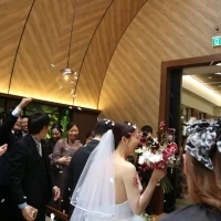 バドミントンのシャトルでシャワーしました