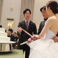 ケーキ入刀の説明