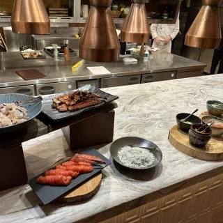 お茶漬けビュッフェ
