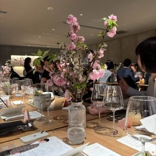 桜の装花