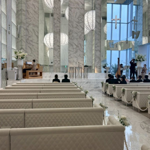 入口正面からの写真|744340さんのノートルダム大阪ONE/FIVESTAR WEDDINGの写真(2412785)