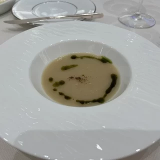 試食会のスープ