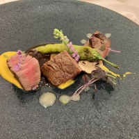 お肉が柔らかく、ソースが美味しいです。