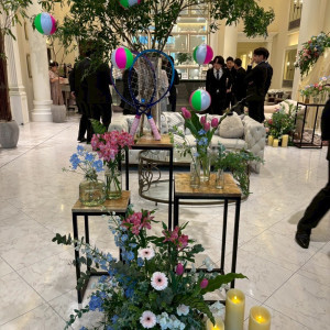 入口装飾|744447さんのアーカンジェル迎賓館（仙台）/テイクアンドギヴ・ニーズウェディングの写真(2419081)