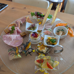 ブライダルフェアでの試食
打ち合わせの席で食べました|744452さんのザ・ジョージアンテラスの写真(2413928)
