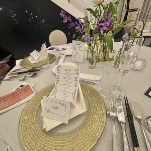 試食会にて|744475さんのアルモニーヴィラ オージャルダン/テイクアンドギヴ・ニーズウェディングの写真(2419756)