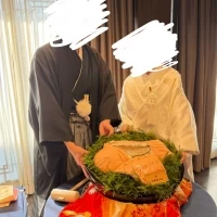 鯛の塩釜開きは盛り上がりました！