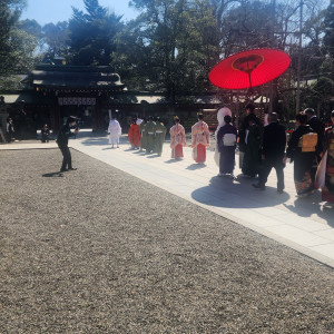参進|744526さんの大國魂神社 結婚式場の写真(2414688)