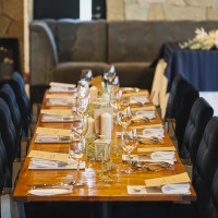 シンプルですが、すごく素敵なテーブルコーディネートでした！