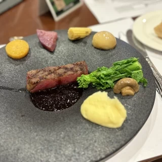 披露宴でのメイン