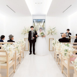 新郎新婦の登場