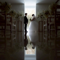 新郎新婦の登場