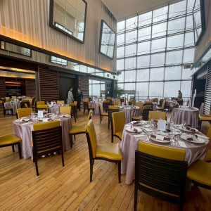 カジュアルな披露宴会場|744583さんのRESTAURANT LUKE with SKY LOUNGE（レストランルーク スカイラウンジ）の写真(2415314)