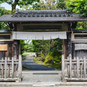 挙式・披露宴会場の入り口|744634さんの辻家庭園 ～前田家家老旧横山家迎賓館～（金沢市指定文化財）の写真(2565066)