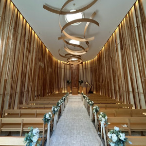ナチュラルな雰囲気で可愛いです！|744650さんの山手迎賓館（神戸）/テイクアンドギヴ・ニーズウェディングの写真(2417084)